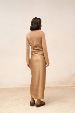 Daria, cocoa cashmere jumper