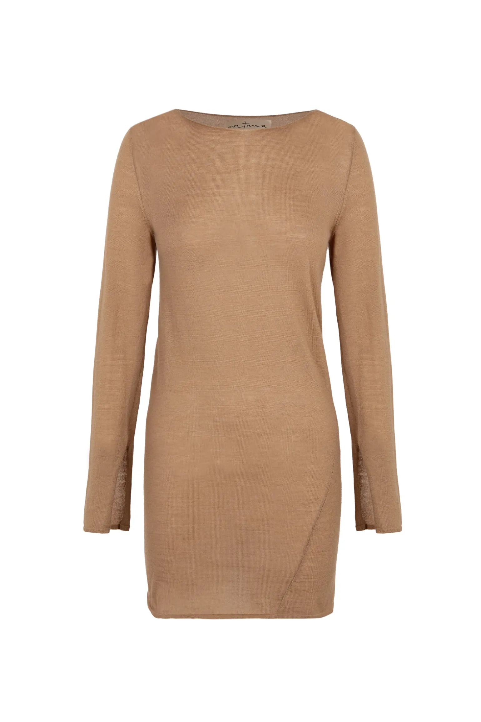 Daria, cocoa cashmere jumper