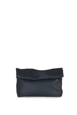 Delhi S, bluenero leather clutch