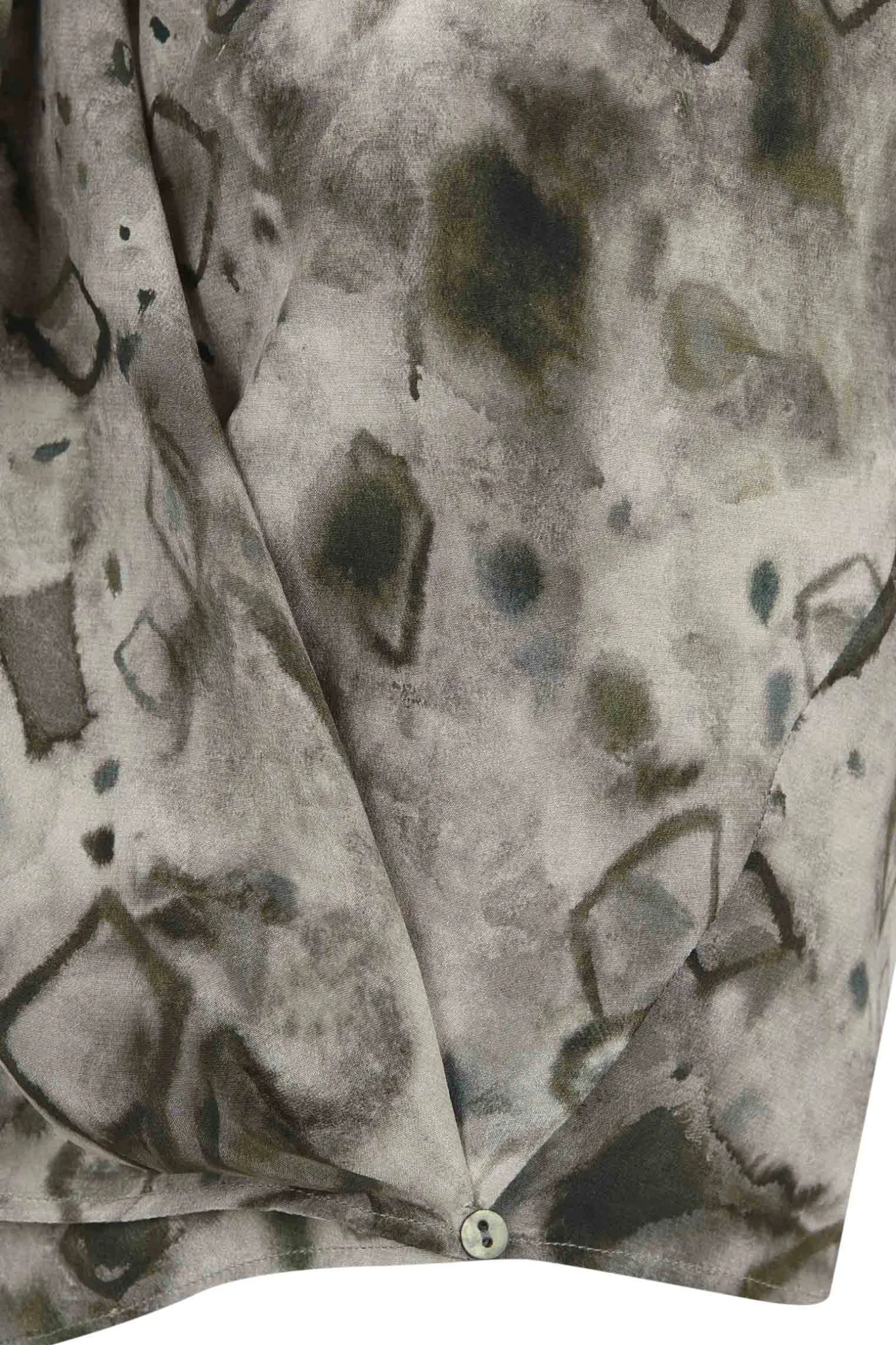 Etna, top de seda elmas print