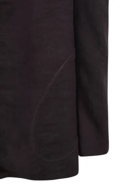 Fania, blueberry linen and viscose jacket
