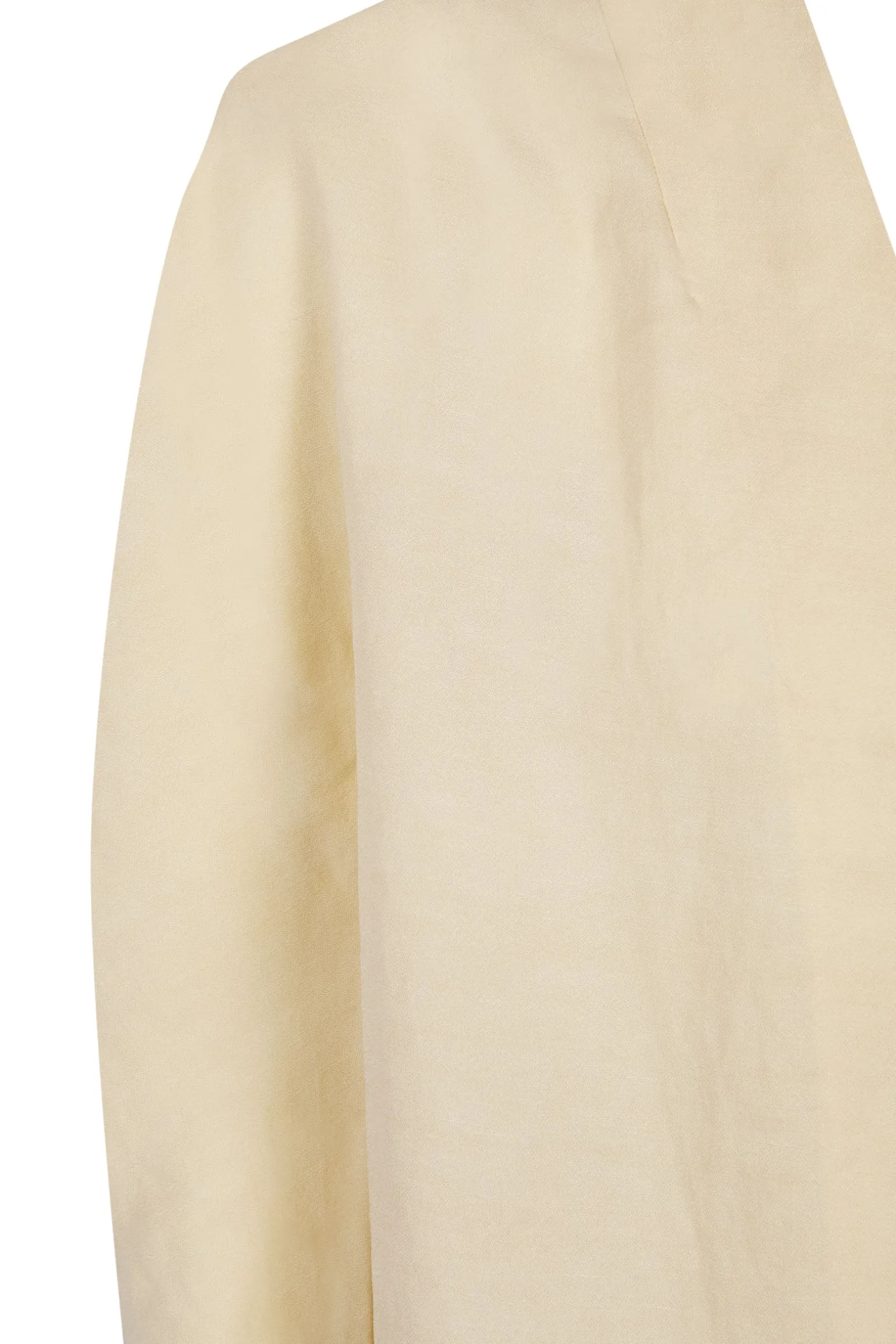 Fania, vanilla linen and viscose jacket