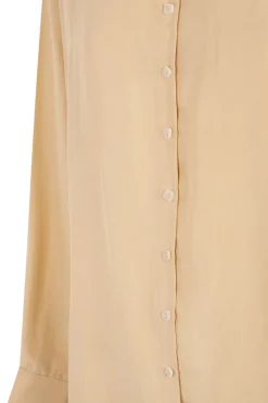Fernanda, beige silk shirt