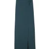 Fiona, blue wrap skirt