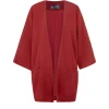 Fiona, carmine red jacket