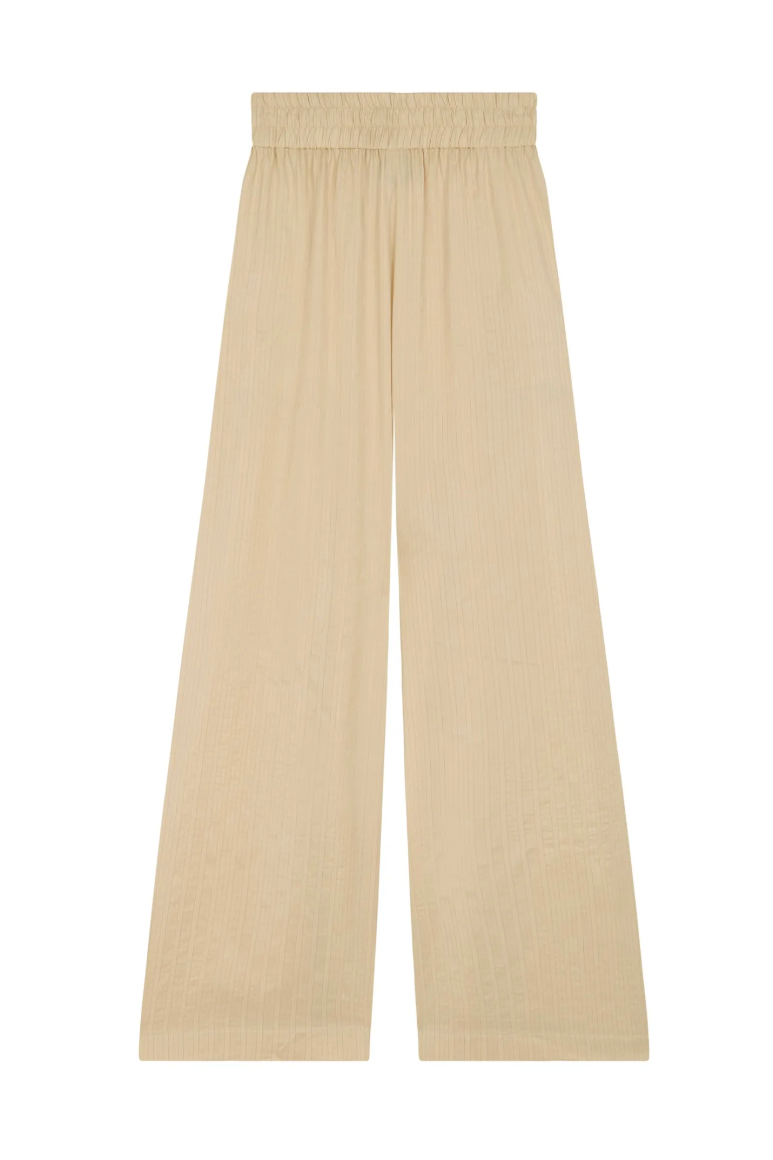 Frances, long pants in vanilla silk