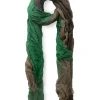 Giuseppe, green tricolor foulard
