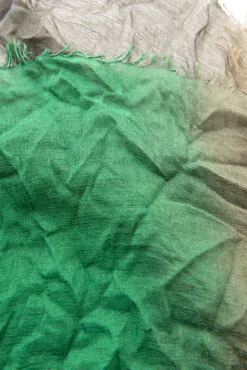 Giuseppe, green tricolor foulard