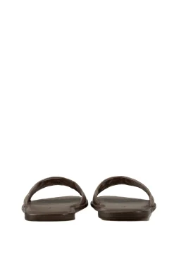 Heidi, dark gray flip flops