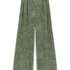 Irina, printed silk pants