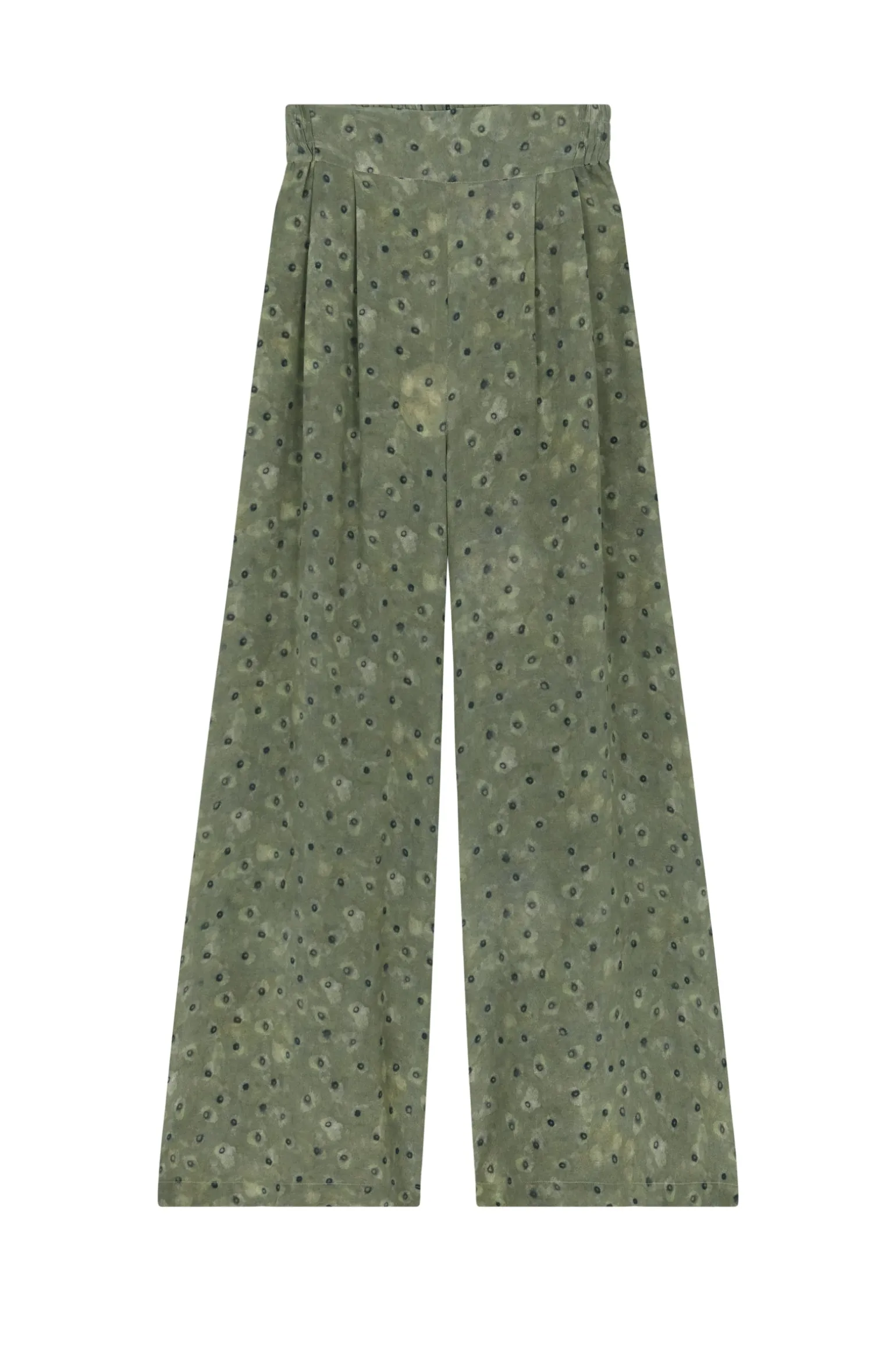 Irina, printed silk pants