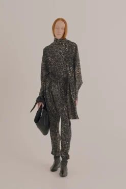 Irma, yasu print silk pants
