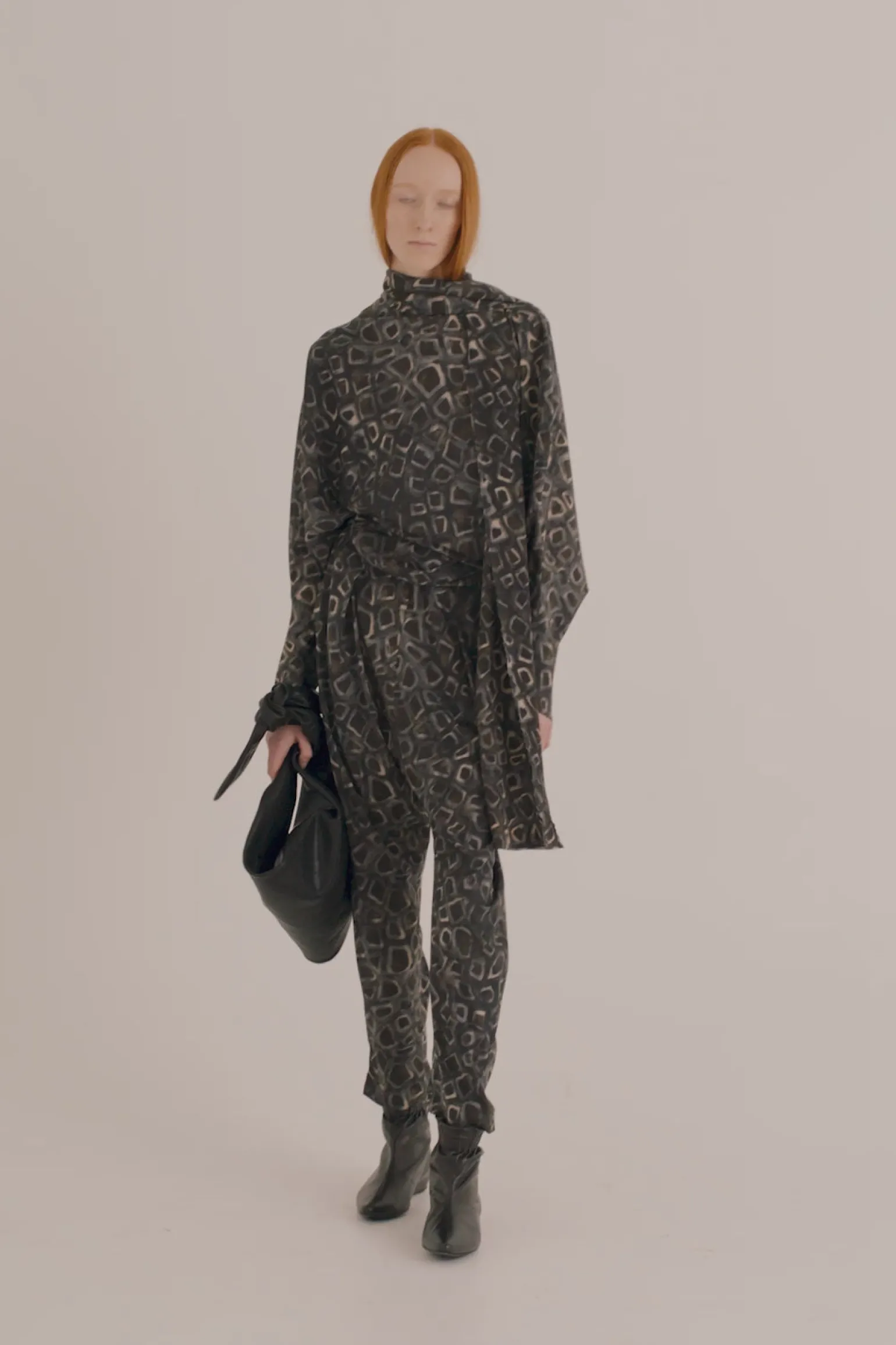 Irma, yasu print silk pants