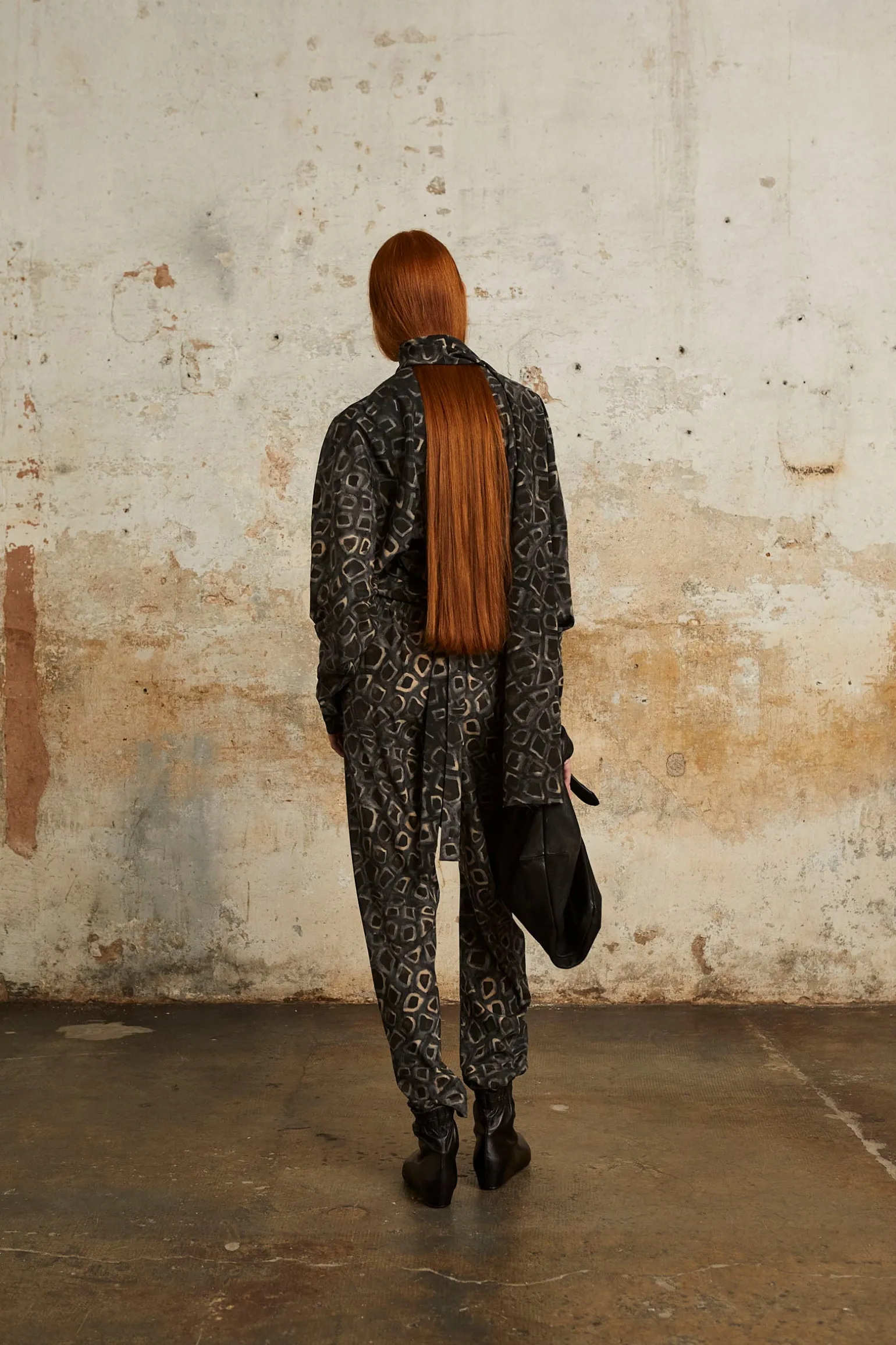 Irma, yasu print silk scarf