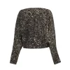 Irma, yasu print silk top