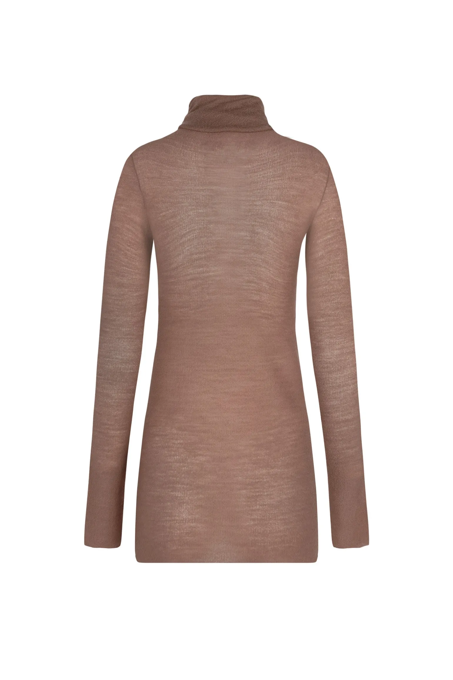Jenna, dune virgin wool top