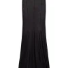 Jenna, skirt in black virgin wool