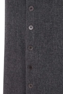 Jo, gray double-sided vest