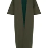 Jo, green double-sided coat