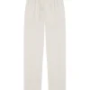 Josephine, silver silk pants