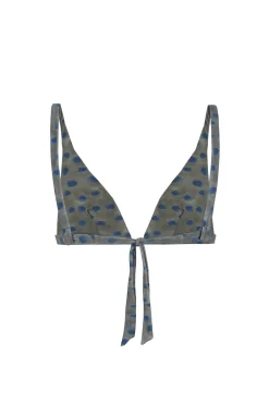 Khata, ciro print bikini top