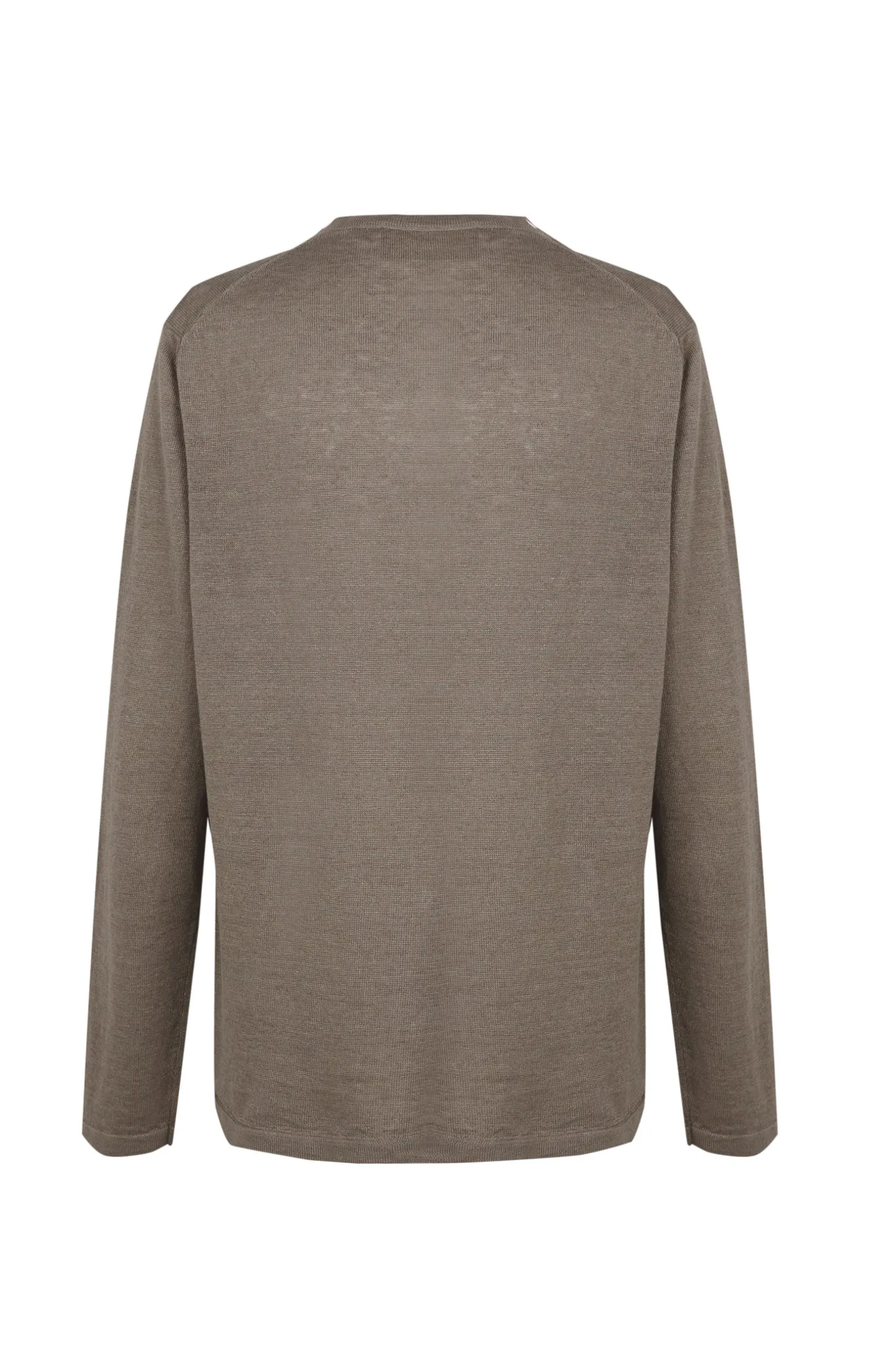 Lian, mink linen knit cardigan