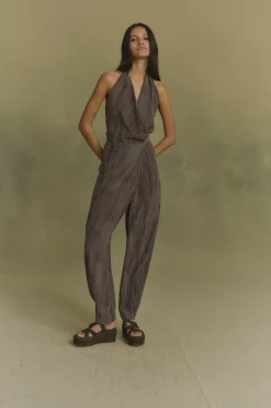 Lil, calm print silk pants