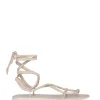 Lou, beige flat sandal