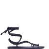 Lou, bluenero flat sandal