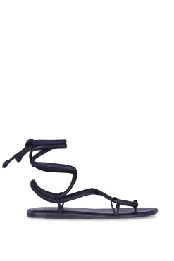 Lou, bluenero flat sandal
