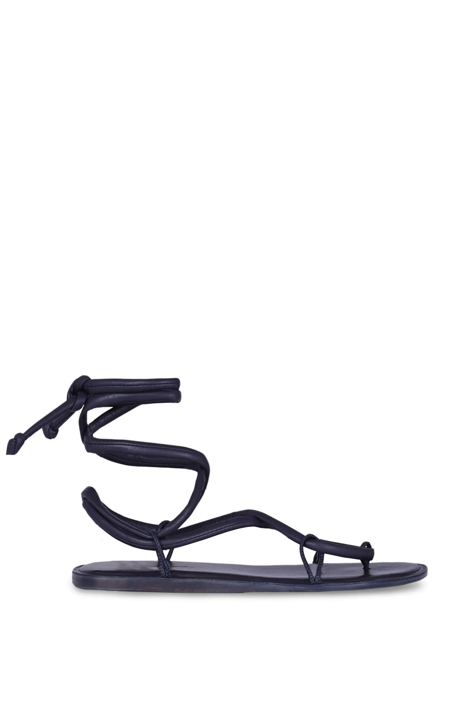 Lou, bluenero flat sandal
