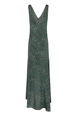 Lou, ciro print silk dress