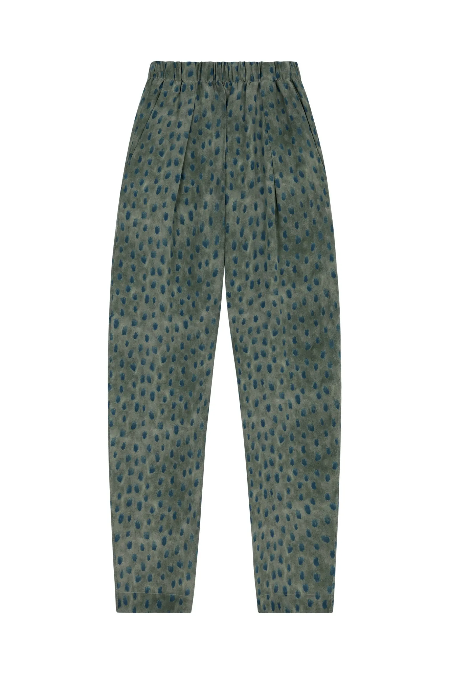 Lou, ciro print silk pants