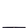Luna, navy suede belt