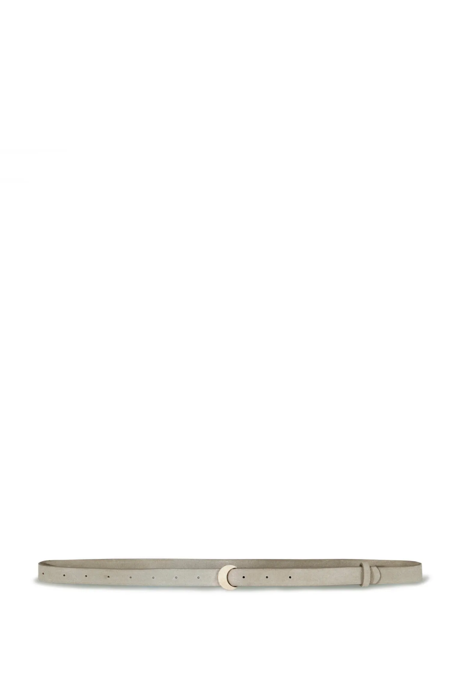 Luna, taupe suede belt