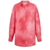Lupita, pink maltinto silk shirt