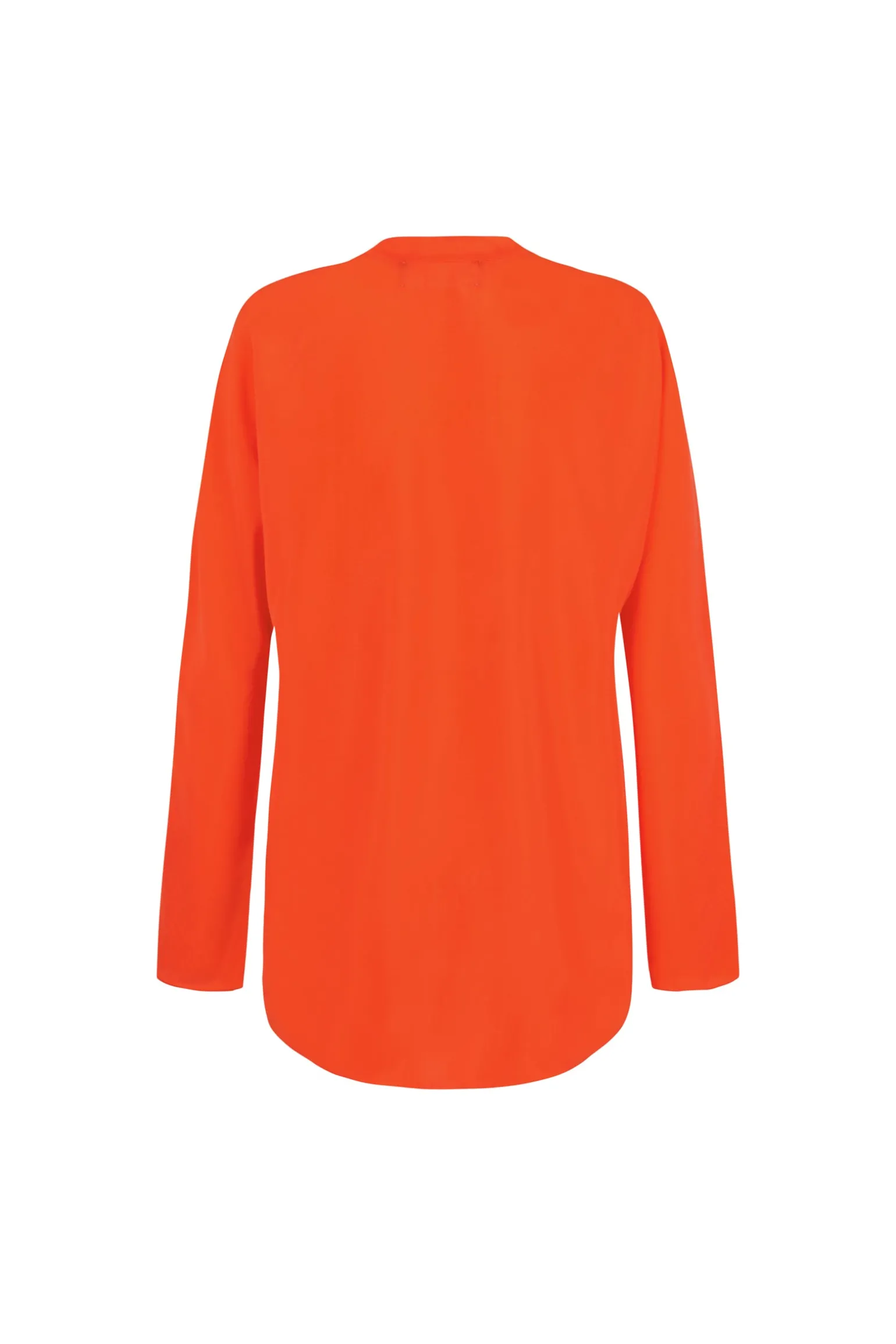 Macho, red silk shirt