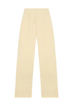 Margot, vanilla linen and virgin wool pants