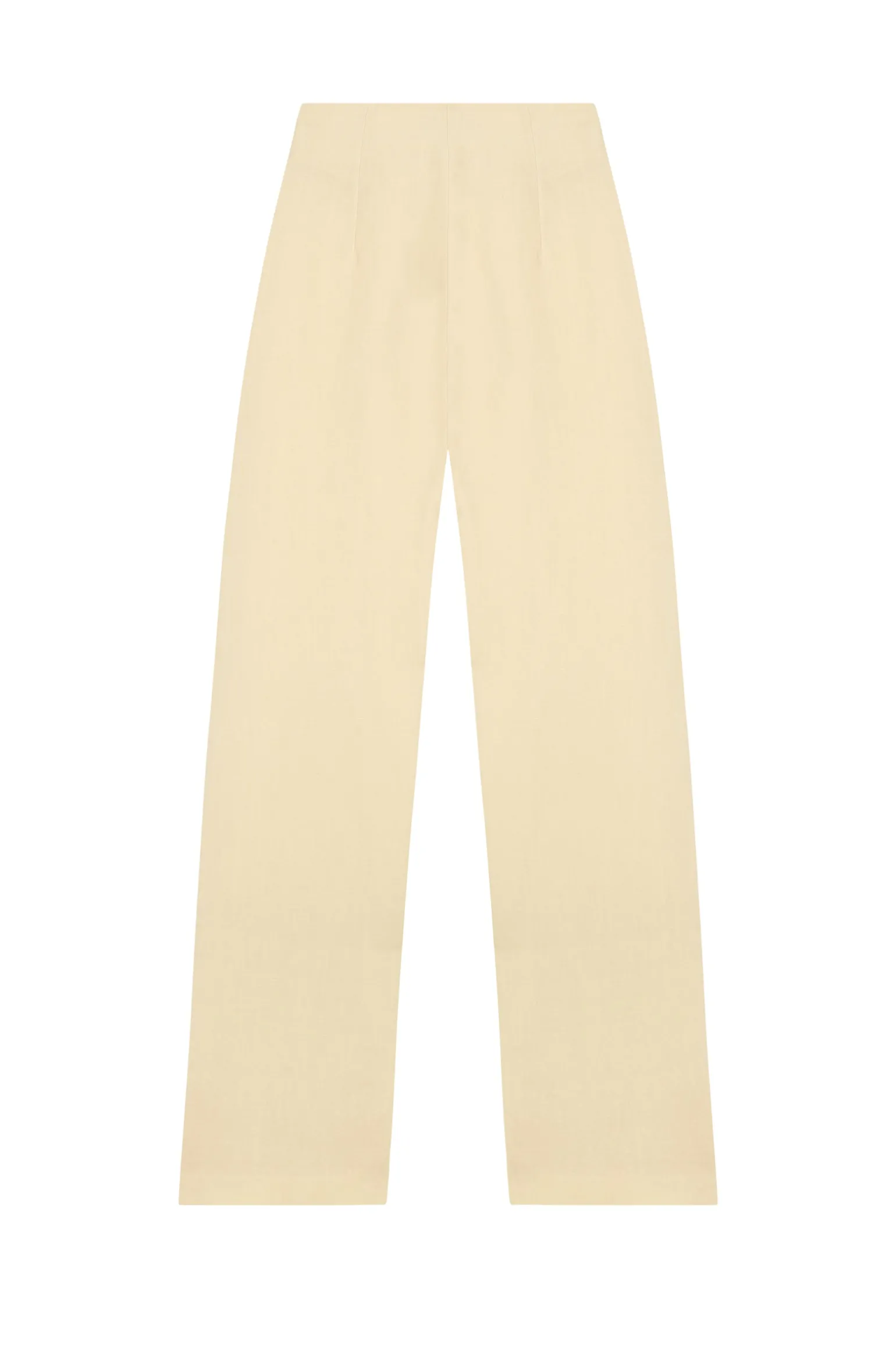 Margot, vanilla linen and virgin wool pants