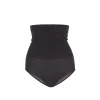 Maris, tall brief in graphite cashmere