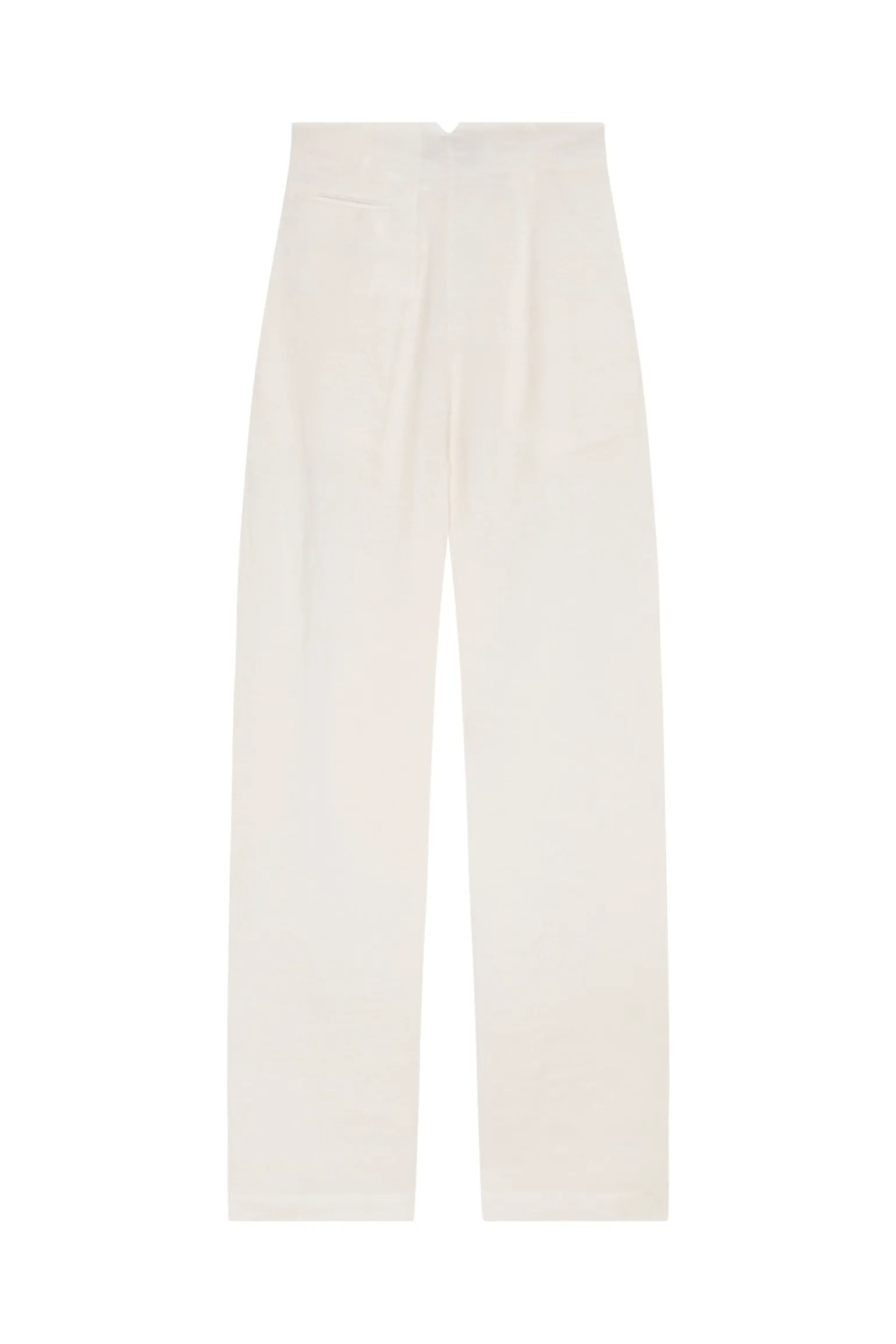 Marlo, ecru linen pants