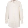 Marlo, ecru linen shirt