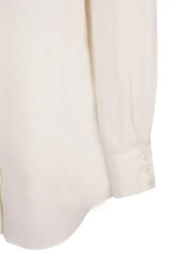 Marlo, ecru linen shirt