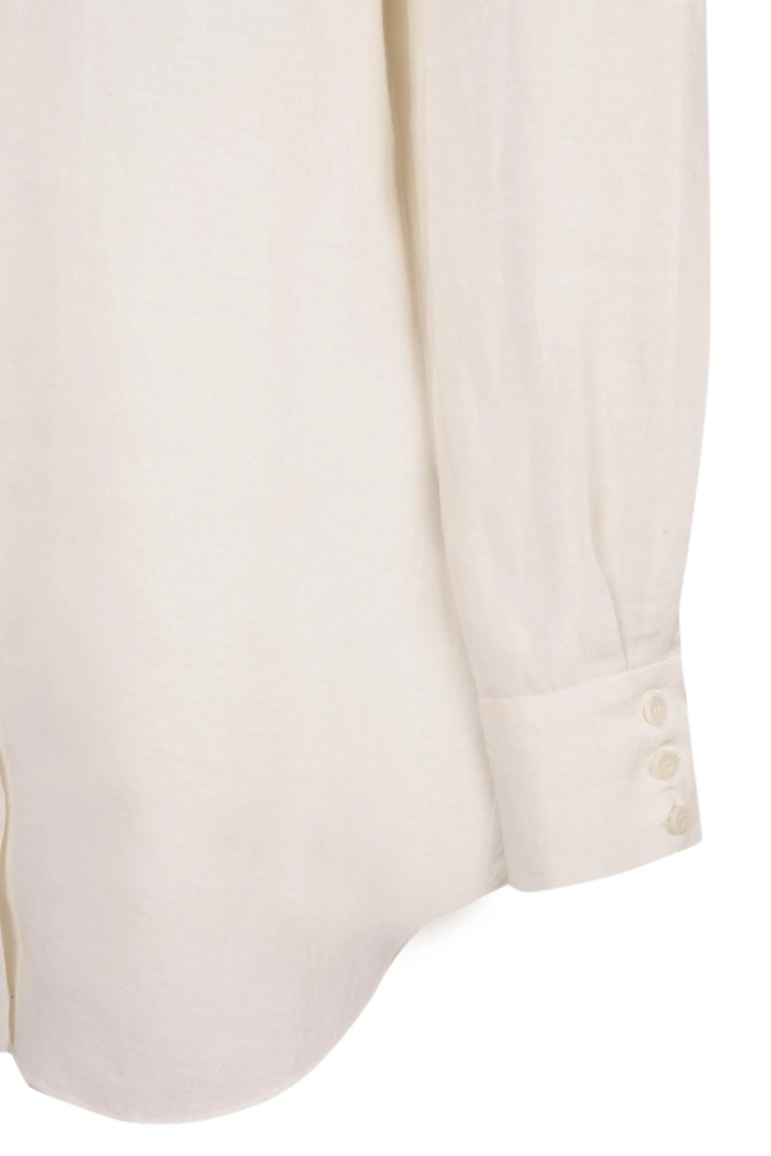 Marlo, ecru linen shirt