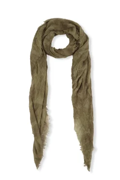 Mat, fade khaki green foulard