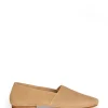 Mat, men's suede slipper camel