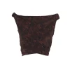 Mathilda, mata print crop top