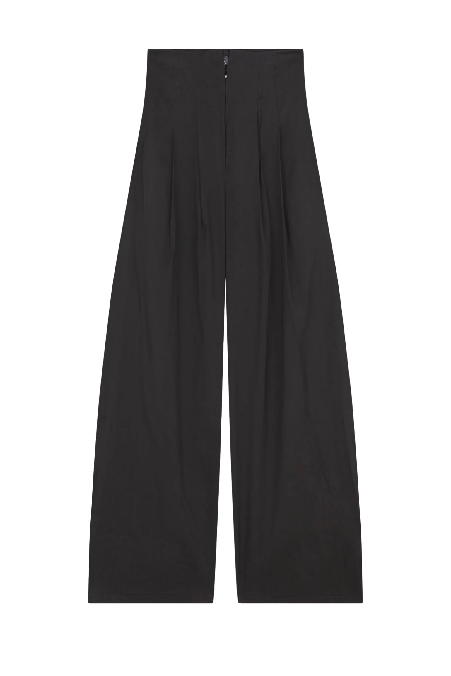 Mira, graphite high-waisted pants