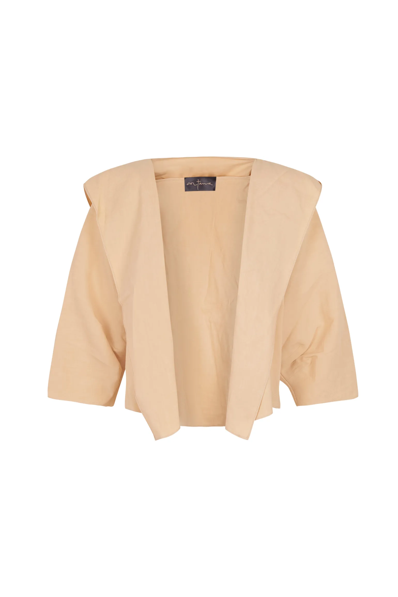 Mira, light peach jacket