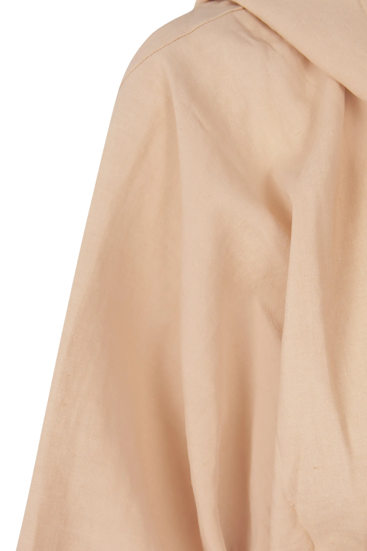 Mira, light peach jacket
